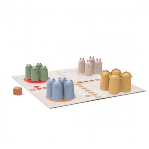 Jeux de Ludo en silicone écologiques personnalisables en forme d'animaux pour enfants de 5 à 7 ans et adultes - Product Image 5