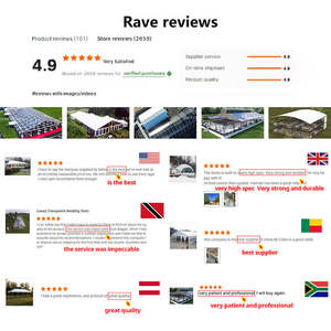 Tente pour événements 20 x 20, 40 x 60, 40 x 80 – Grande tente de réception extérieure, chapiteau pour église, entrepôt, mariage, fête – Vente en gros - Product Image 4