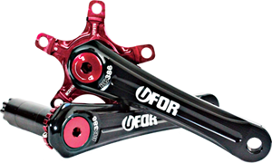 Pédalier de route Premium UFOR C‑101 AL7075 entièrement usiné CNC avec axe de 30 mm pour la course et l'amélioration des performances - Product Image 1