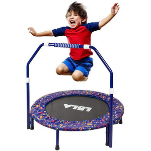 <span class=keywords><strong>Mini</strong></span> Inflatable ngoài trời bọt Trampoline chàng trai cô gái trẻ em an toàn nhảy giường xử lý Bar bảo vệ Net chống trượt Polypropylene - Product Image 1