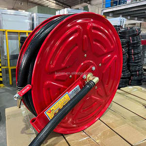 Pièces en acier au carbone, système d'alarme incendie compatible, 3/4 pouce, 25 m, équipement manuel de lutte contre l'incendie, enrouleur de tuyau d'incendie - Product Image 3