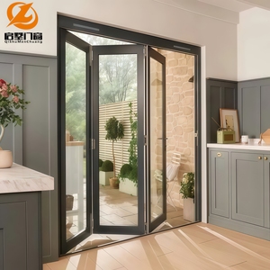 Villa Moderne en <span class=keywords><strong>Bord</strong></span> <span class=keywords><strong>de</strong></span> <span class=keywords><strong>Mer</strong></span>, Design <span class=keywords><strong>Spécial</strong></span> en Aluminium Antirouille et Résistant à la Corrosion, Verre Pliant, Étanche, Coupe-Vent, pour Balcon <span class=keywords><strong>Extérieur</strong></span> - Product Image 2