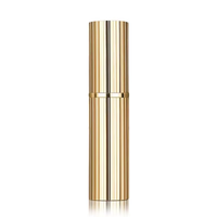 Flacon de parfum miniature premium 5 ml, léger, portable, vaporisateur de parfum rechargeable, atomiseur de voyage pour les voyages et les cadeaux