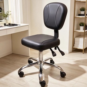 Chaise de Salon Portable en Métal au Design Chinois Moderne, Mobilier de Salon de Beauté, Chaise de Barbier Réglable pour Coiffeur et Technicien en Pédicure - Product Image 1