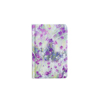 1 Carnet de notes portable mini floral trèfle à quatre feuilles style peinture à l'huile