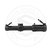 Lunette de visée LPVO SPECPRECISION 1-8x24 SFP avec réticule éclairé par fibre optique, tube de 30 mm, réglage de précision par tourelle, OEM pour la chasse