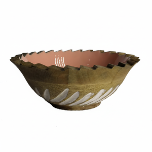 Ensaladera Decorativa de Madera Hecha a Mano, Estilo Clásico, Ecológica y Apta para Lavavajillas, para Mesa de Comedor - Product Image 1