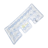 Coussin chauffant micro-ondable pour le cou et les épaules, compresse chaude et froide en gel Click Coin pour soulager la douleur et les muscles endoloris