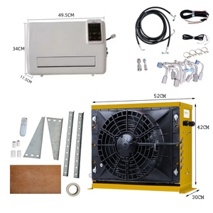 Sistemas de aire acondicionado Aire acondicionado combinado 12 voltios Camping Aire acondicionado portátil para carrito Aire acondicionado para camión - Product Image 6