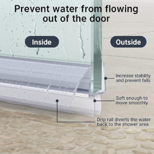 <span class=keywords><strong>Joint</strong></span> de jambage à <span class=keywords><strong>angle</strong></span> en L transparent multi-usages CRL pour verre de 1/4 "à 1/2" - Product Image 6
