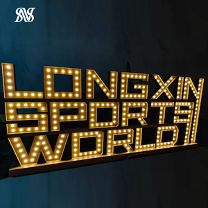 2ft / 4ft marquee thư trang trí đám cưới Tên lớn marquee chữ lớn ánh sáng lên bảng chữ cái lớn ánh sáng lên số - Product Image 6