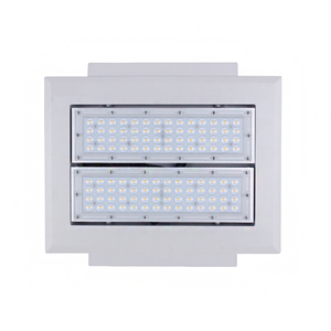 Lampes LED multifonctions pour auvents 60 80 100W avec indice de protection IP65, garantie de 5 ans, pour l'éclairage des entrepôts, des stations-service, haute puissance - Product Image 1