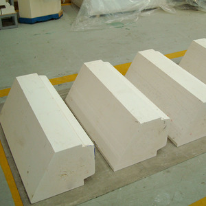 Ladrillo de corindón de circonio de fuego 33 #<span class=keywords><strong>36</strong></span> #41 # para la industria del vidrio fundido AZS ladrillos refractarios moldeado de corte de bloques incluido - Product Image 6