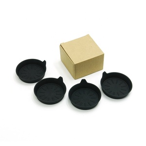 Classic Removable Eco-friendly <b>Silicone</b> Car Coaster & Cup <b>Mat</b> for All Vehicles Standard Cup Racks - Product Image 3