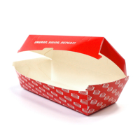 Moderno Bio Lunch Take Away Papel Cartón Papas fritas Pollo Broast Burger Tiffin Box Caja de comida rápida Contenedor para empacar Hamburguesas