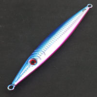 Leurre métallique de pêche en jigging lent, lumineux, pour eau salée, qualité couteau, 150g 200g 250g