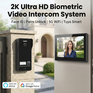 Hiwink HW-FV5206 Videoportero IP 2K con Reconocimiento Facial y de Palma de la Mano, PoE, IP65 Impermeable, Sistema de Intercomunicació<span class=keywords><strong>n</strong></span> para Villa, Cámara de Seguridad - Product Image 4