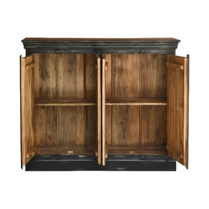 ตู้ข้างเตียงไม้แกะสลักลายแมนดาลา |   ตู้เก็บของโบราณสีดำและสีทอง |   ห้องนั่งเล่นและบุฟเฟ่ต์รับประทานอาหาร - Product Image 2