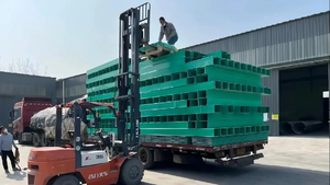 Soleil Brand Fiberglass Reinforced <b>Plastic</b> Cable Trays Customized Slots/Ladders Ventilated/Perforated Troughs Anti-Corrosion - Product Image 6