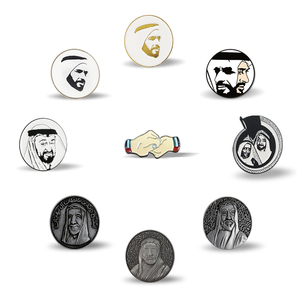 <span class=keywords><strong>Asny</strong></span> 2025 UAE Ngày Quốc Gia Quà Tặng Kim Loại Thủ Công Mỹ Nghệ Chủ Tịch Lưu Niệm Nam Châm Phù Hiệu Cho Quần Áo - Product Image 3