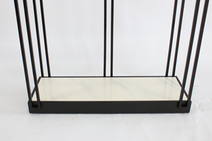 Boutique Meubles Peinture Présentoir Doré Stand <span class=keywords><strong>Pour</strong></span> Vêtements Métal <span class=keywords><strong>Chevalet</strong></span> Vêtements Rack Magasin Bras Vêtement - Product Image 6