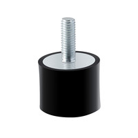 Support en caoutchouc Anti-Vibration, 25mm, Type VD, amortisseur en caoutchouc