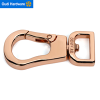 Accessoires de laisse pour animaux de compagnie avec logo personnalisé, boucle en alliage de zinc, mousqueton pivotant robuste