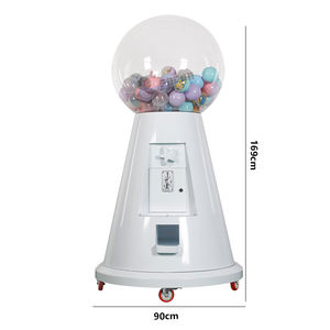 Pequeña máquina expendedora automática Lucky Gachapon Juguetes de acero inoxidable Premios Gachapon Venta de <span class=keywords><strong>valor</strong></span> multidivisa - Product Image 3