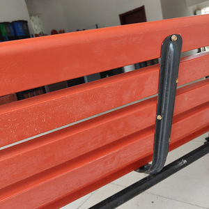 Banco de Parque de Madera Maciza para Exteriores, 1.5 Metros, Diseño Tradicional, Banco de Patio Resistente con Respaldo, Tres Plazas - Product Image 3