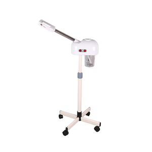 Vaporizador Facial Eléctrico Profesional, <span class=keywords><strong>Vapor</strong></span> Frío/Caliente, Tecnología Iónica de <span class=keywords><strong>Ozono</strong></span> <span class=keywords><strong>y</strong></span> Nano, Hidratante, para Uso Doméstico <span class=keywords><strong>y</strong></span> Hotelero, de Plástico - Product Image 1