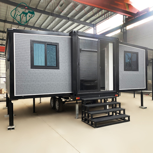Nhà <span class=keywords><strong>container</strong></span> di động sống lớn prefab nhà thoải mái cắm trại Caravan Chất lượng cao Tiny nhà RV cắm trại du lịch <span class=keywords><strong>Trailer</strong></span> - Product Image 4