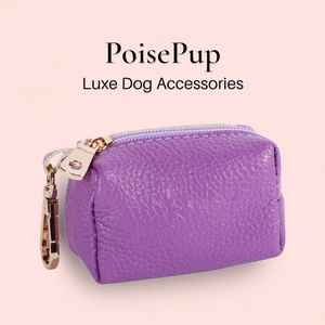 Fancy Handmade Real Genuine Leather Pet <b>Dog</b> Waste <b>Holder</b>| <b>Poop</b> <b>Bag</b> Dispenser Gifts For Boys And Girls Puppy Pets - Product Image 1