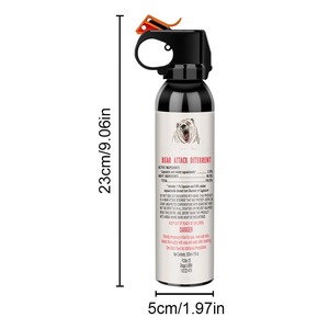 Spray Anti-Orso con Torcia, Dispositivo di Sicurezza Personale 300ml 500ml, <span class=keywords><strong>Protezione</strong></span> Portatile per Esterni Personalizzabile - Product Image 6