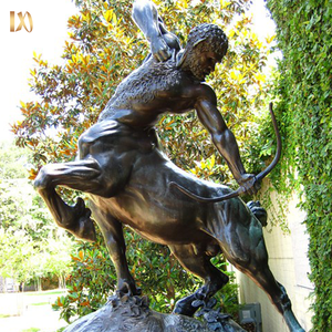 Estatua de <span class=keywords><strong>Centauro</strong></span> de bronce fundido, figura de tamaño natural, escultura de hombre a la venta - Product Image 2