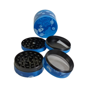 Molinillo de hierbas Alien Go 6 colores, personalizado, duradero, de 50 mm, de aleación de zinc metálica, de 4 capas, para accesorios de fumar. - Product Image 3