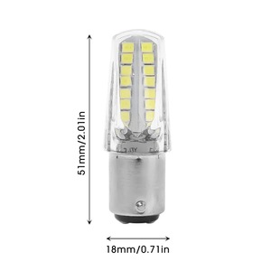 Luces de freno LED para coches y motocicletas, estroboscópicas, 1157 2835 32SMD RGB, luces traseras de color fluido. - Product Image 5