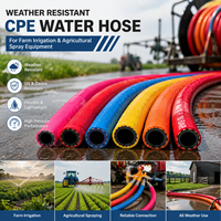 Tuyau d'arrosage CPE résistant aux intempéries pour l'irrigation des fermes et les équipements de pulvérisation agricoles