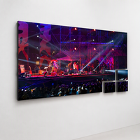 Écran LED portable intérieur/extérieur pour location, panneau vidéo P3.91 P2.97 pour spectacles sur scène, mariages en église et écrans LED