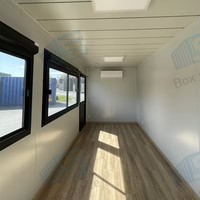 Casa Contenedor Prefabricada con Sistema Desmontable para Campamentos de Trabajadores, Oficinas, Escuelas, Soluciones de Viviendas Pequeñas y Casas de Campo
