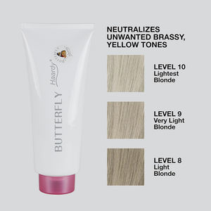 Haardy Neutralizzatore per Capelli Biondi 400ml, Toner per Capelli Biondi, Platino, Decolorati, <span class=keywords><strong>Argento</strong></span>, Grigi, Cenerini e Giallastri - Rimuove i Toni Gialli - Product Image 5