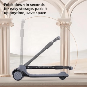 Trottinette pour enfants sans pédales, pliable, à glisse fluide, avec musique et lumières, pour les enfants de 3 à 6 ans - Product Image 2