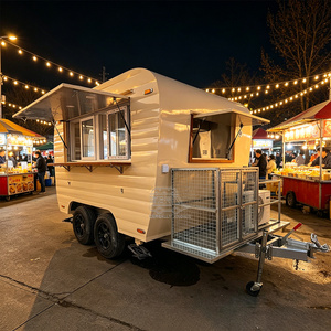 Camion de restauration à design unique avec fenêtre de service, sur commande personnalisée, remorque de traiteur - Product Image 3