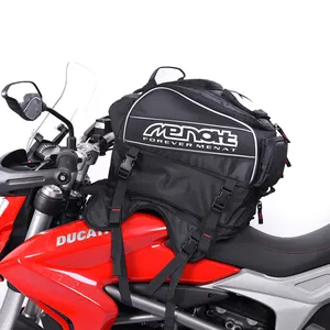 MENAT harga pabrik helm poliester tahan air tas sepeda motor bahan bakar hitam tas tangki sepeda motor untuk tas balap layar sentuh