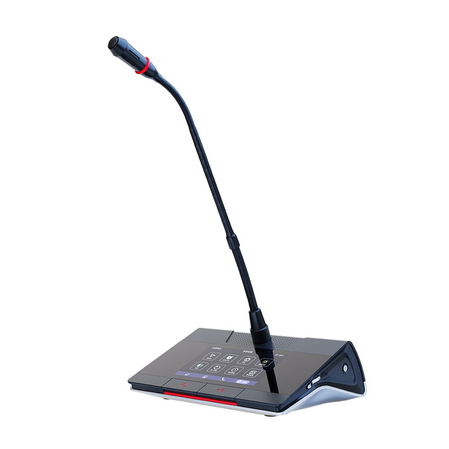 Wireless Conference Mic System with Touch Screen and Voting Function - Intelligent Academic Meeting Microphone Solution