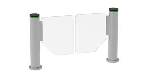 Porte de tourniquet oscillant optique de haute qualité avec accès par carte IC/ID pour une utilisation en entreprise - Product Image 2