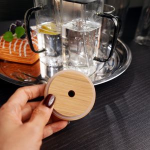 Gobelet élégant en verre à haute teneur en borosilicate, impression de logo personnalisé directement en usine-pour les cadeaux d'affaires, utilisation au restaurant, boîte incluse - Product Image 4