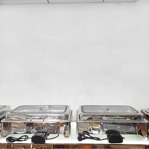 Calentador de buffet de plato de frotamiento de acero inoxidable Hotel Restaurante Catering Calentador térmico de alimentos para fiestas Estufa térmica <span class=keywords><strong>BOVE</strong></span> - Product Image 3
