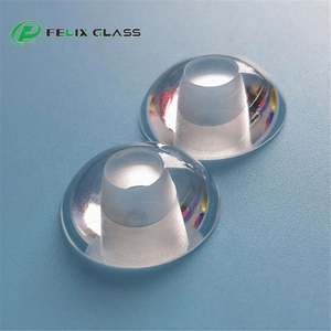 Cube de verre optique poli FELIX BK7 H-K9L avec trou pour instruments optiques et équipements médicaux - Product Image 5