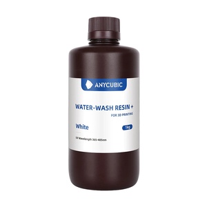 Résine Anycubic lavable à l'eau 1KG, longueur d'onde UV 365-405nm, plusieurs couleurs pour imprimante 3D LCD - Product Image 1