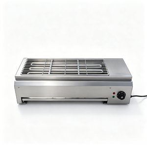 Barbecue électrique 110V/220V en acier inoxydable, barbecue de table avec thermostat, pour usage domestique et commercial, TenFun - Product Image 5